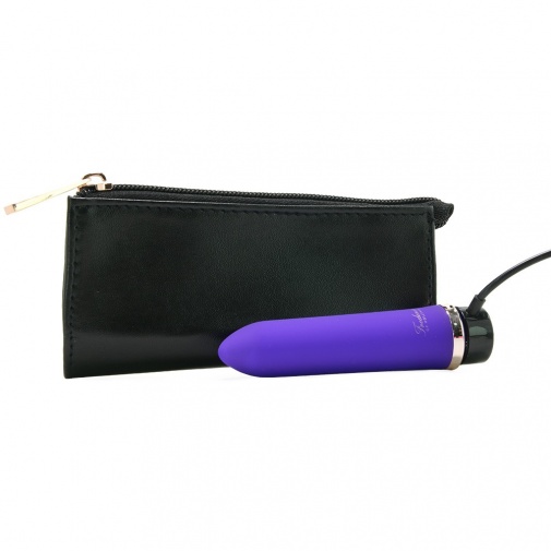 FOH - Rechargeable Bullet Vibrator - Purple photo