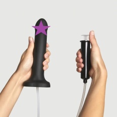 Strap-On-Me - Squirting Realistic Dildo L - Black photo