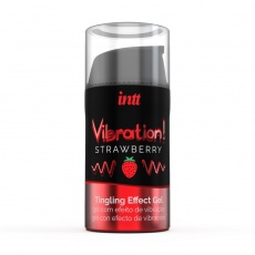 INTT - Vibration! Strawberry Tingling Gel - 15ml photo