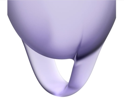 Satisfyer - Feel Confident Menstrual Cup - Lilac photo
