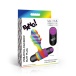 Bang! - Rainbow Vibro Butt Plug photo-7