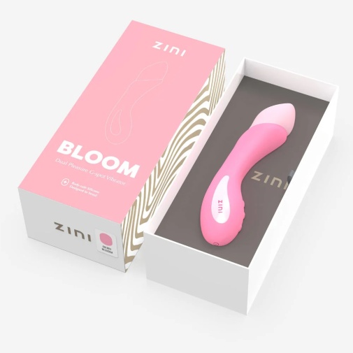 Zini - Bloom 双头G点震动器 - 樱花色 照片