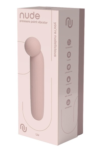 Dreamtoys - Nude Liv 手持式精致迷你按摩棒 - 粉红色 照片