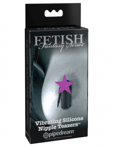 Fetish Fantasy - 震动乳头刺激器 - 黑色 照片