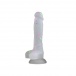 MT - Rainbow Dots Dildo S - White photo