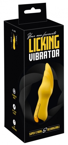 YNF - Licking Vibrator - Yellow photo