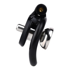FAAK - Chastity Cage 45mm w Catheterization Hood - Black 照片