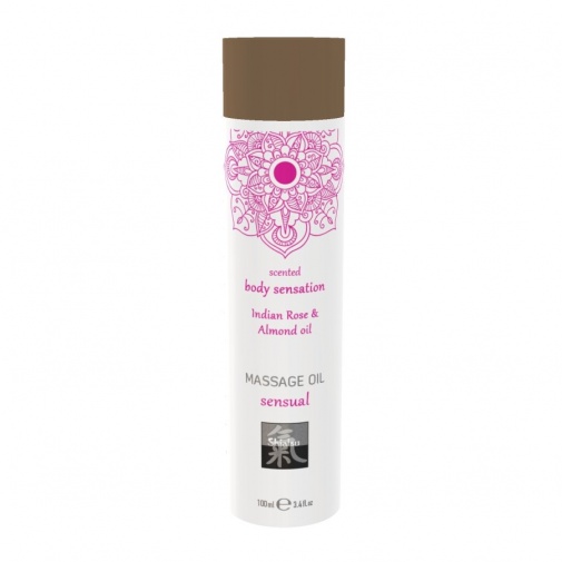 Shiatsu - Massage Sensual Indian Rose & Almond Oil - 100ml photo
