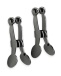 NS Novelties - Bound C1 Nipple Clamps - Gunmetal photo
