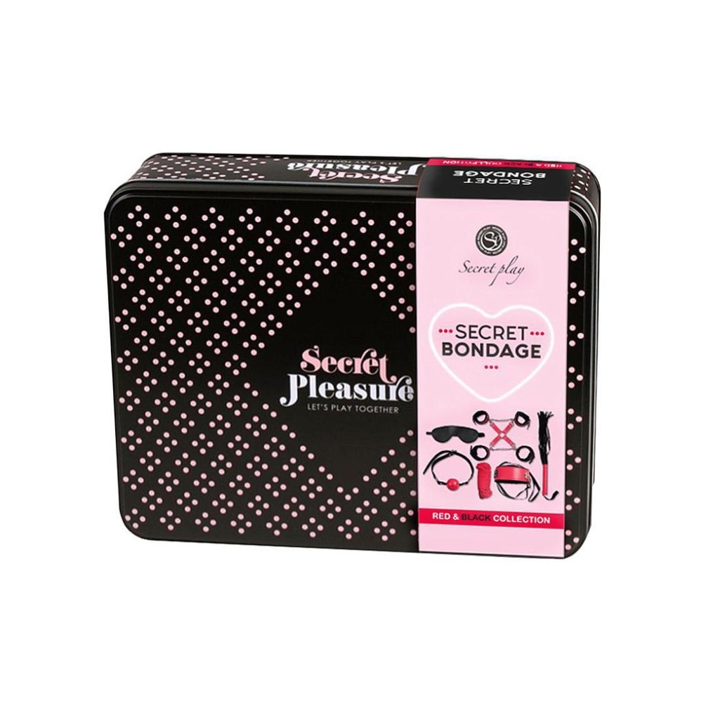 Finally everything you wanted to try from BDSM in this Bonda... Secret Play - Secret Bondage Kit - Red photo-2