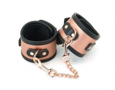 Liebe Seele - Rose Gold Ankle Cuffs photo
