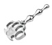 FAAK - Knuckle Metal Anal Plug S 照片-6