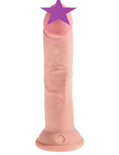 King Cock - Triple Density Cock 8" - Flesh photo