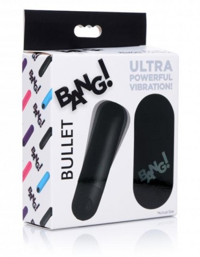 Bang! - 21X 遥控震动子弹 - 黑色 照片