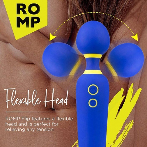 Romp - Flip 强力震动按摩棒 - 蓝色 照片
