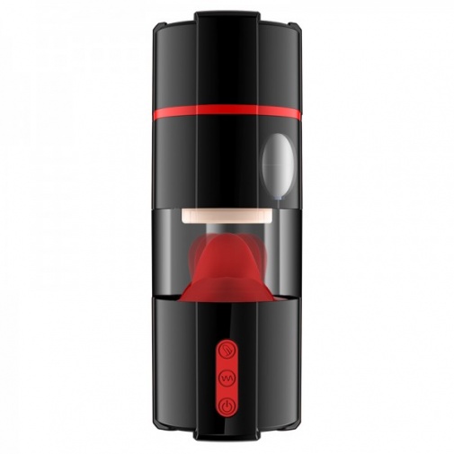 MyToys - FrenchKiss Masturbator w/Tongue - Black photo