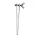 MT - Hollow Penis Plug 6mm - Silver photo