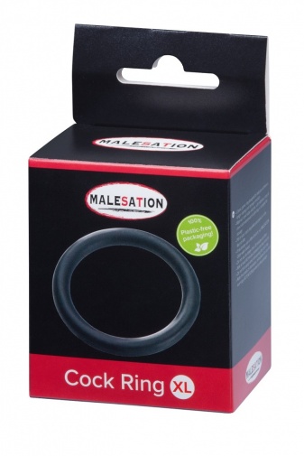 Malesation - Cock Ring XL 5cm - Black photo