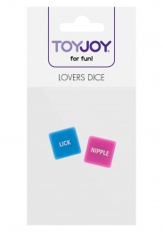 ToyJoy - Lovers Dice - Pink/Blue photo