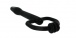 Master Series - D-Ring 尿道塞 - 黑色 照片-2