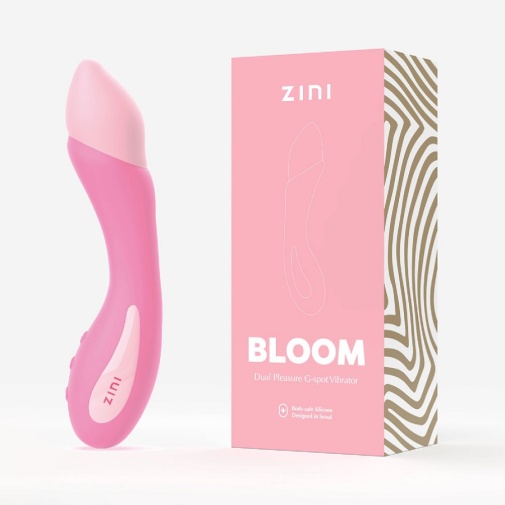 Zini - Bloom 双头G点震动器 - 樱花色 照片