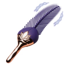Master Series - Tickler Vibro Feather - Blue photo