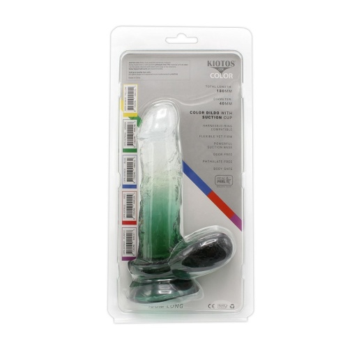 Kiotos - Realistic Dildo 07 - Green photo
