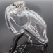 FAAK - Long Dolphin Chastity Cage - Clear photo-2