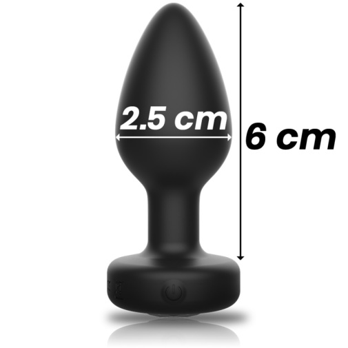 Ibiza - Vibro Anal Plug S - Black photo