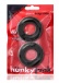 Hunkyjunk - Stiffy Bulge Rings - Black photo-6