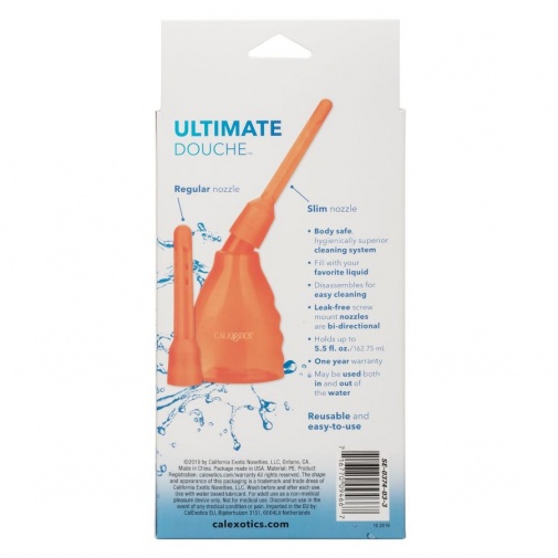 CEN - Ultimate 後庭灌洗器 - 橙色 照片