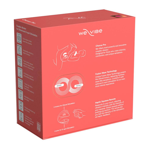 We-Vibe - Chorus Pro Clitoral & G-Spot Couples Vibrator - Electric Pink 照片