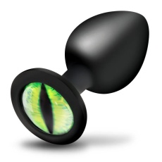 Creature Cocks - Green Eye Plug M - Black photo