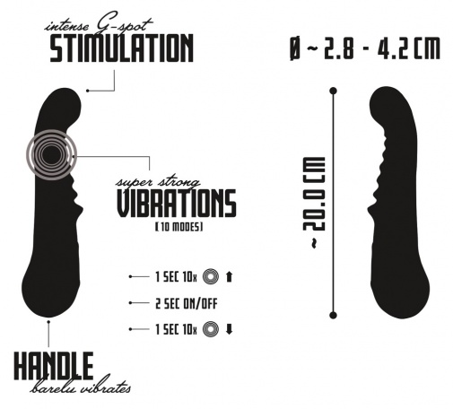 YNF - G-Spot Vibrator - Yellow photo