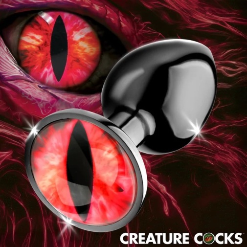 Creature Cocks - Sinister Eye Plug S - Red photo
