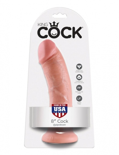 King Cock - Cock 8″ - Flesh photo
