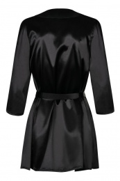 Obsessive - Satinia Robe - Black - S/M photo