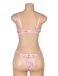 Ohyeah - Floral Bra Set - Pink - M photo-10