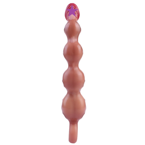 FAAK - Soul Vibro Anal Beads - Flesh 照片