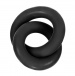 Hunkyjunk - Duo Linked Rings - Black photo-2