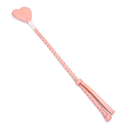 Liebe Seele - Leather Riding Crop - Pink photo