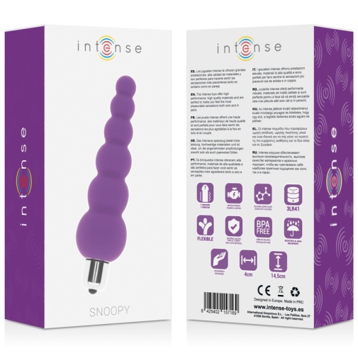 Intense - Snoopy Vibro Plug - Lilac photo