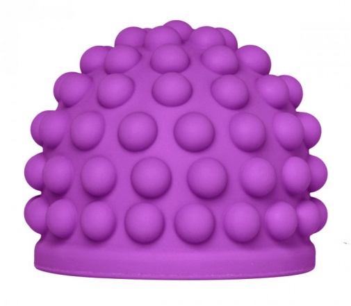 Wand Essentials - Love Bumps Attachment - Purple photo
