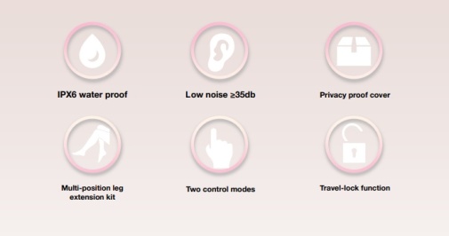 Qingnan - Sensing Clit Stimulator #10 - Flesh Pink photo