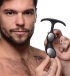 Heavy Hitters - Weighted Prostate Plug S - Black photo-2