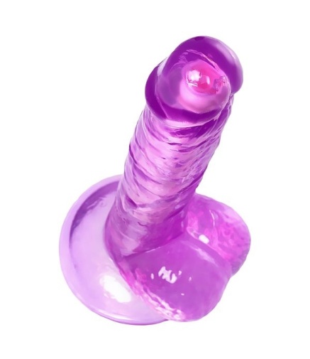A-Toys - Celiam 彈性可彎曲仿真陽具 20.5cm - 紫色 照片