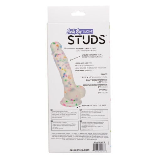 CEN - Party Boy Dildo - Clear photo