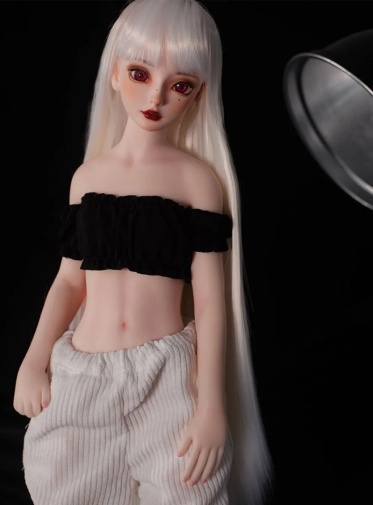 Saki Mini Fantasy Realistic Sex Doll, Skinny, Ultra Soft Silicone 55 cm (1'8 ft)  photo