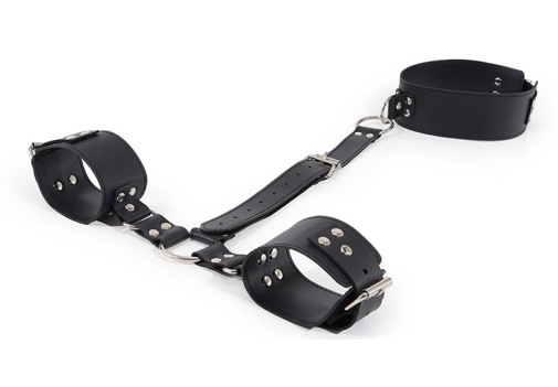 MT - Neck Wrist Restraints Kit - Black photo