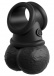 King Cock - Crown Jewels Vibro Balls - Black photo